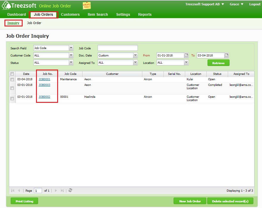 job order - Job Order: How to keep track of job order I've created ...